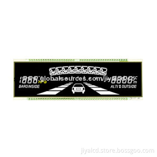 LCD Panel, Transport Vehicle, Car Audio Display, TN, Negative, Transmissive